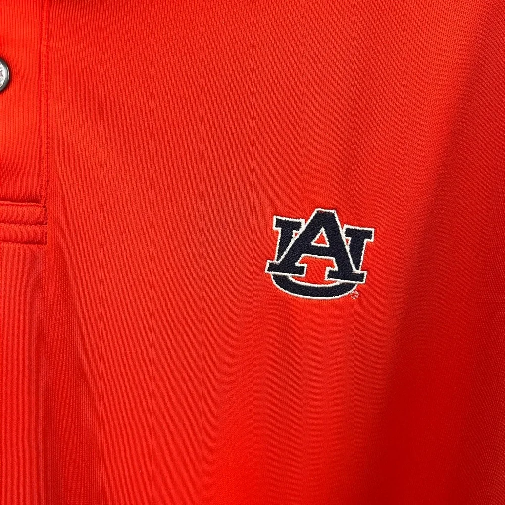 Under Armour Orange Auburn Polo - Picture 6 of 7
